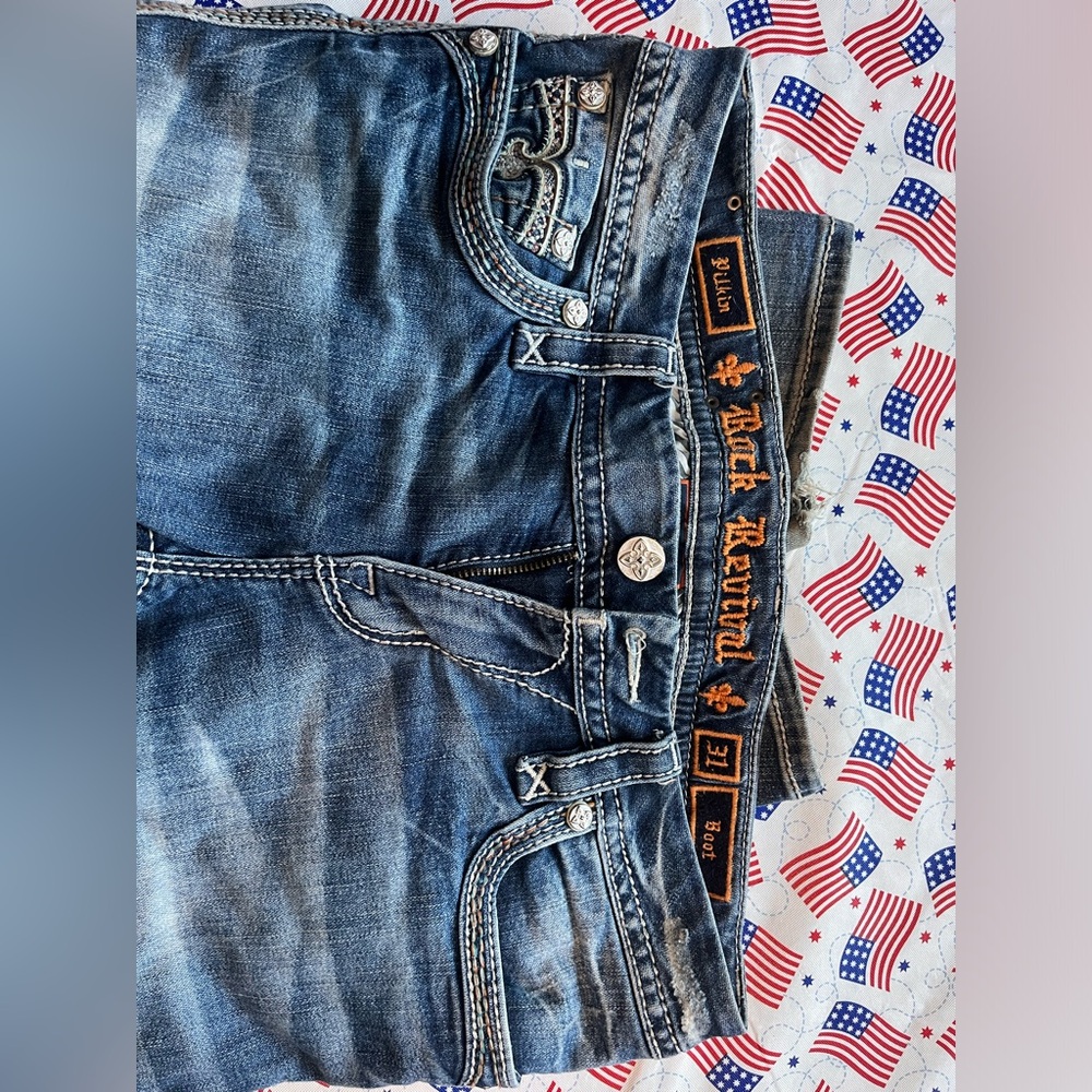 Rock revival bootcut jeans